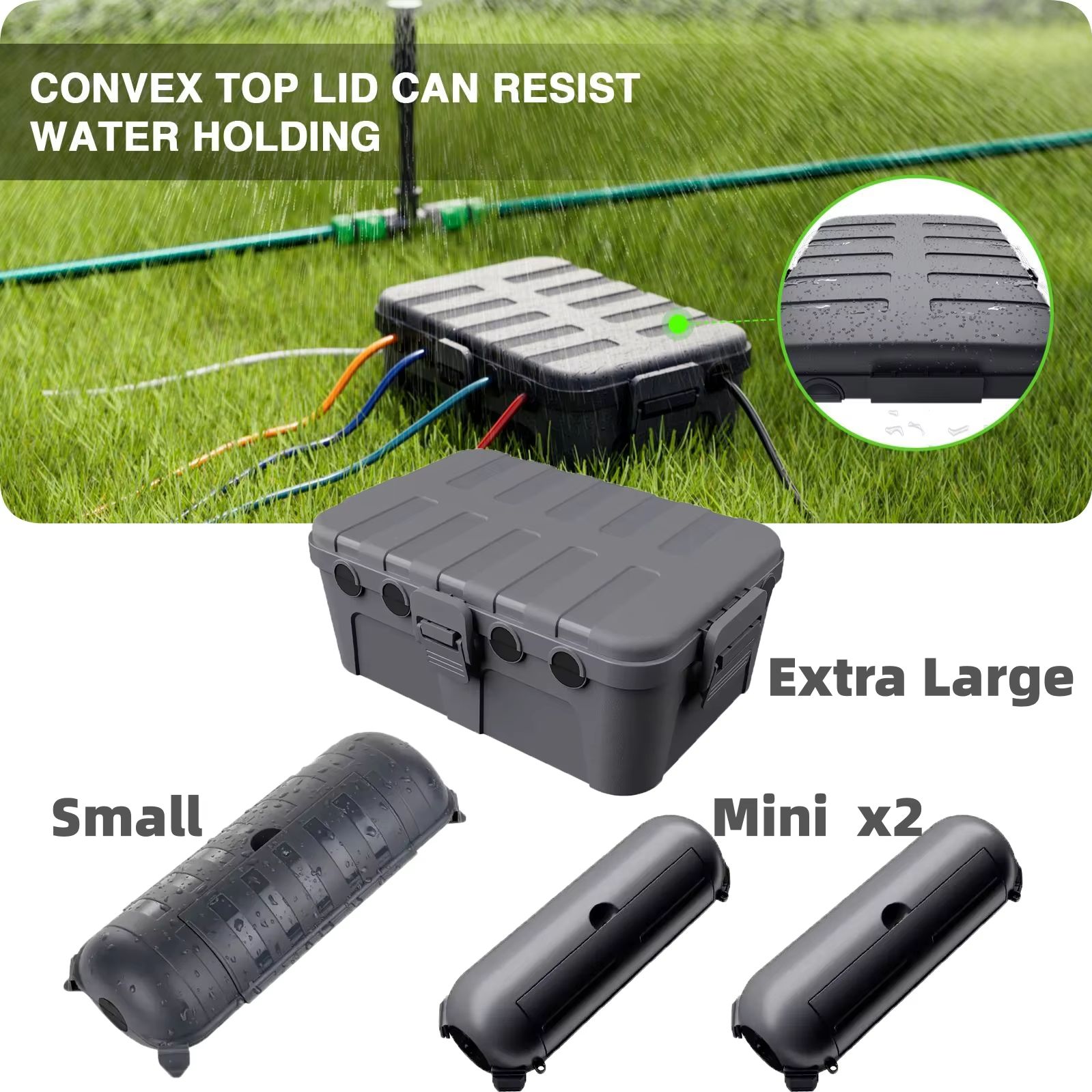 Outdoor Power Wire - Large Weatherproof Outdoor Electrical Box Cable