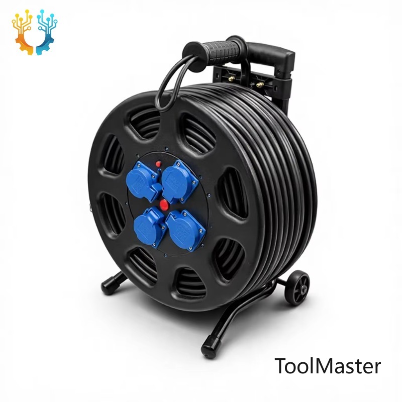 Outdoor Power Reel - 【2026】Portable 250V Power Supply Cord With