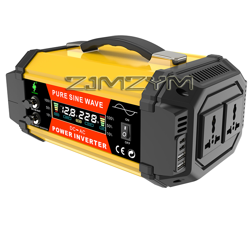 Outdoor Power Inverter - 500W/800W/1000W Pure Sine Power Inverter 12V
