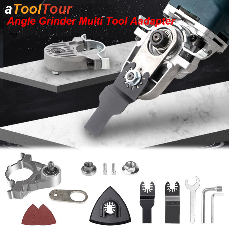 Stump Grinder Attachment - Multifunctional Angle Grinder Attachment Converter Oscillate