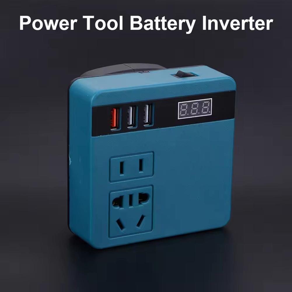 Outdoor Power Inverter - 120W Lithium Battery Inverter Power Bank