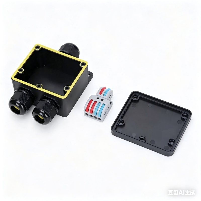 Outdoor Power Wire - Junction Box Waterproof IP68 2 Way