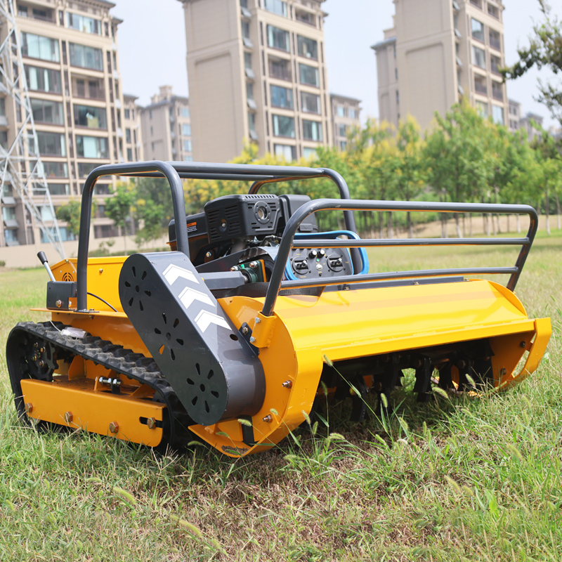 Outdoor Power Mowers - Remote-controlled lawnmower, professional lawn mowing equipment,