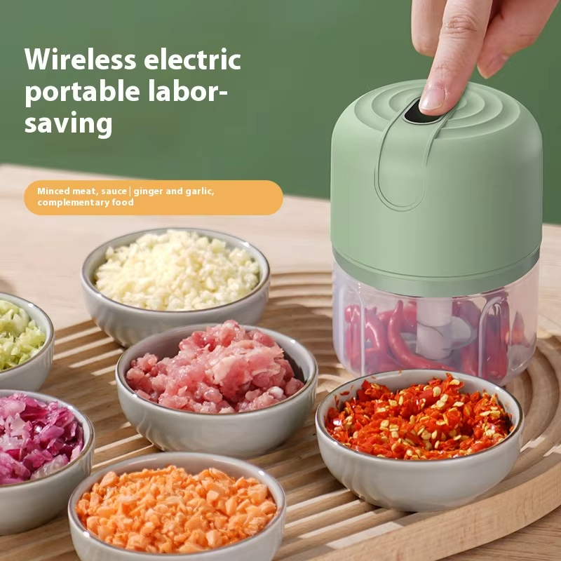 Stump Grinder Attachment - 250ML Electric Garlic Grinder Onion Chopper