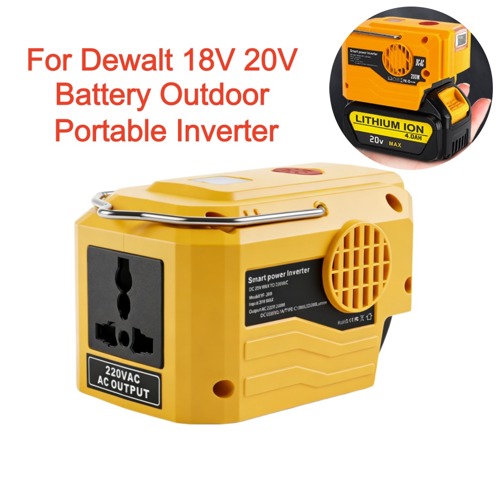 Outdoor Power Inverter - AC 110~220V Inverter Generator Power Inverter