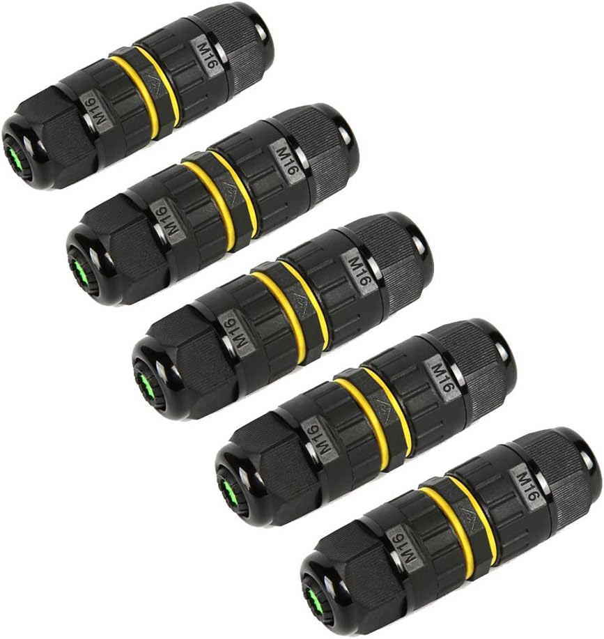 Outdoor Power Wire - M16 2PIN 3PIN IP68 Waterproof Junction