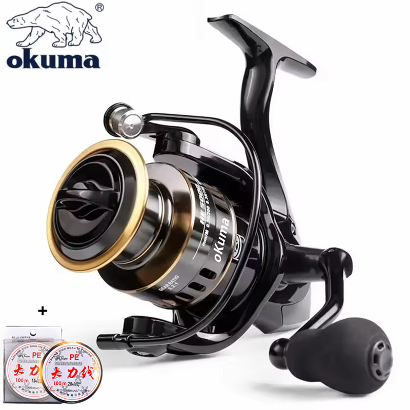 OKUMA NEW Fishing Reel Spinnin - Outdoor Power Reel recension och pris