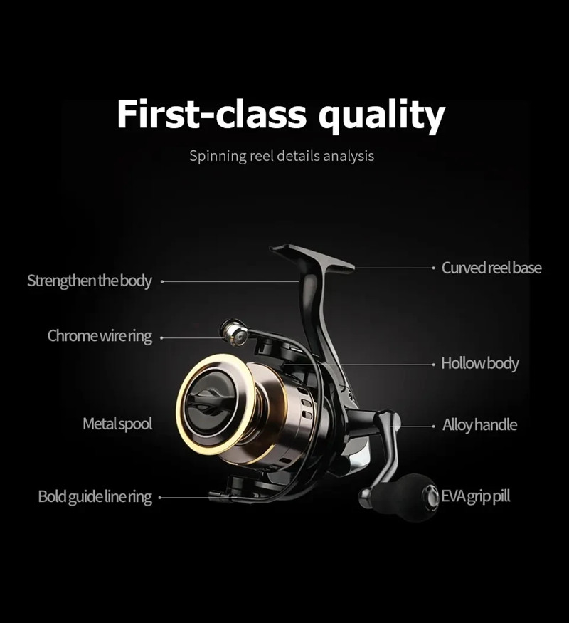 OKUMA NEW Fishing Reel Spinnin - Outdoor Power Reel recension och pris