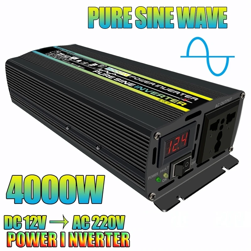 4000W Pure Sine Wave Car Inver - Outdoor Power Inverter recension och pris
