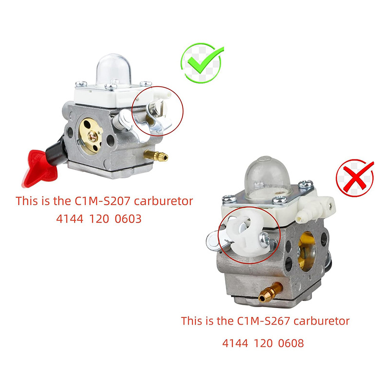 New Carburetor C1M S207A For S - Outdoor Power Mowers recension och pris