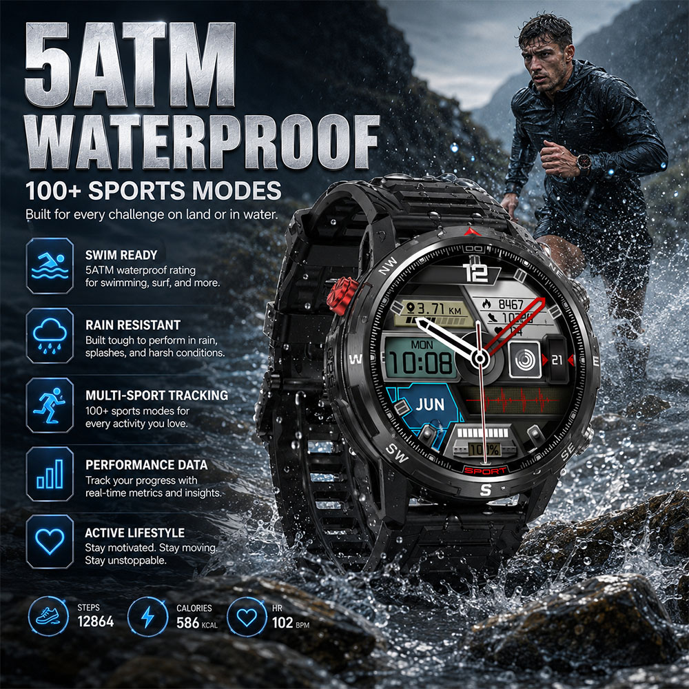 New Outdoor Smart Watch 1.43in - Outdoor Power Meter Box recension och pris