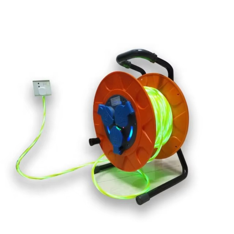 Portable lighting 4-way electr - Outdoor Power Reel recension och pris