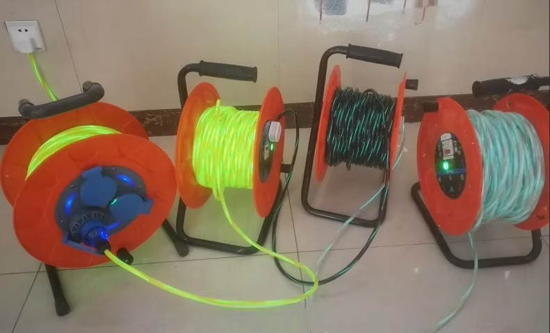 Portable lighting 4-way electr - Outdoor Power Reel recension och pris