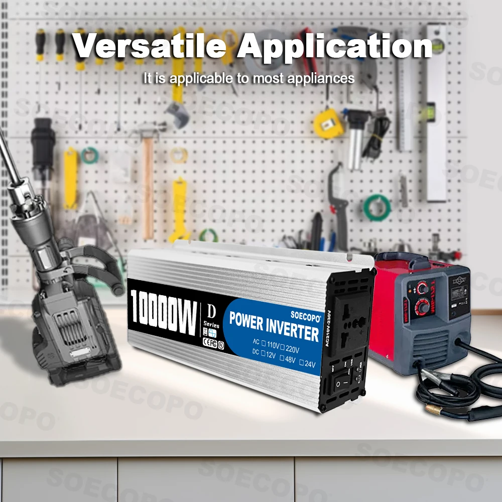 Portable 10000W Inverter 12V/2 - Outdoor Power Inverter recension och pris