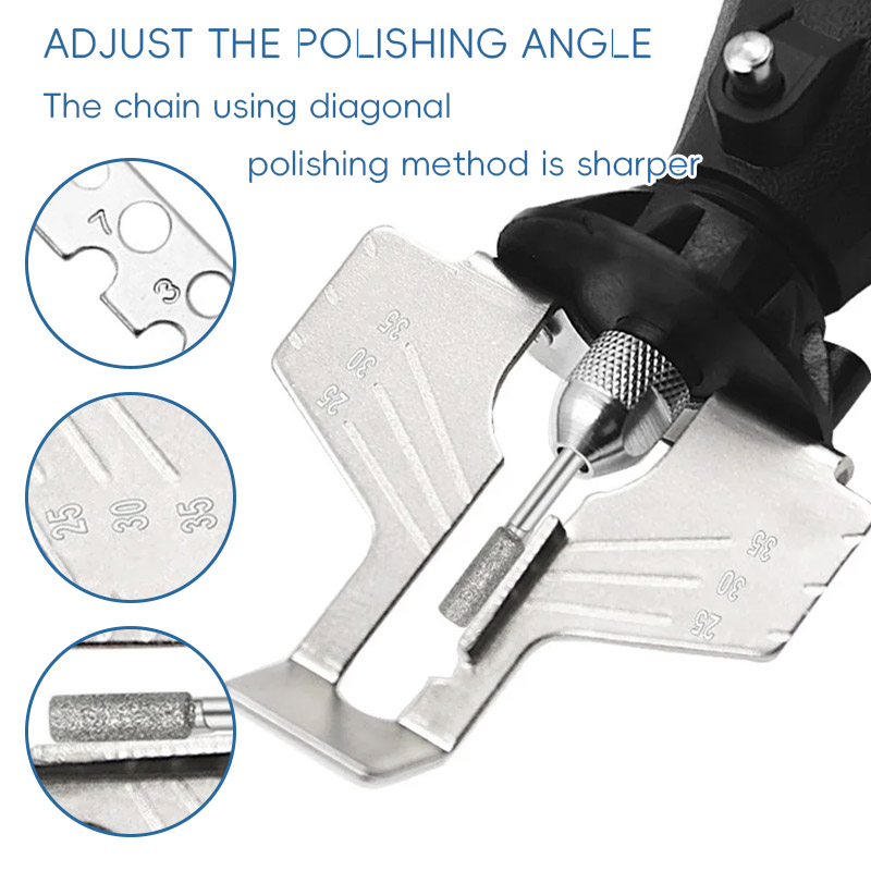 Chainsaw Sharpening Kit Electr - Stump Grinder Attachment recension och pris