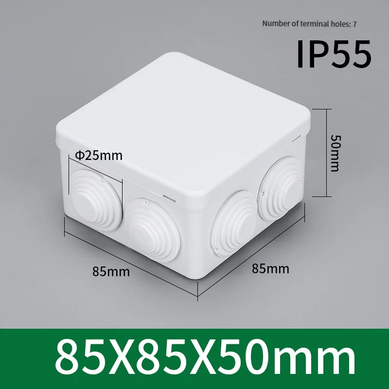 85 * 85 * 50 Outdoor Ip55 Plas - Outdoor Power Wire recension och pris