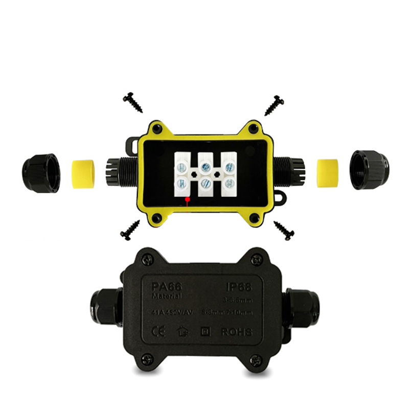 Junction Box Waterproof IP68 2 - Outdoor Power Wire recension och pris