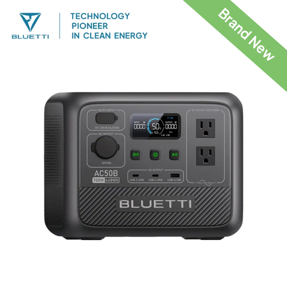 BLUETTI AC50B Portable Power S - Outdoor Power Inverter recension och pris