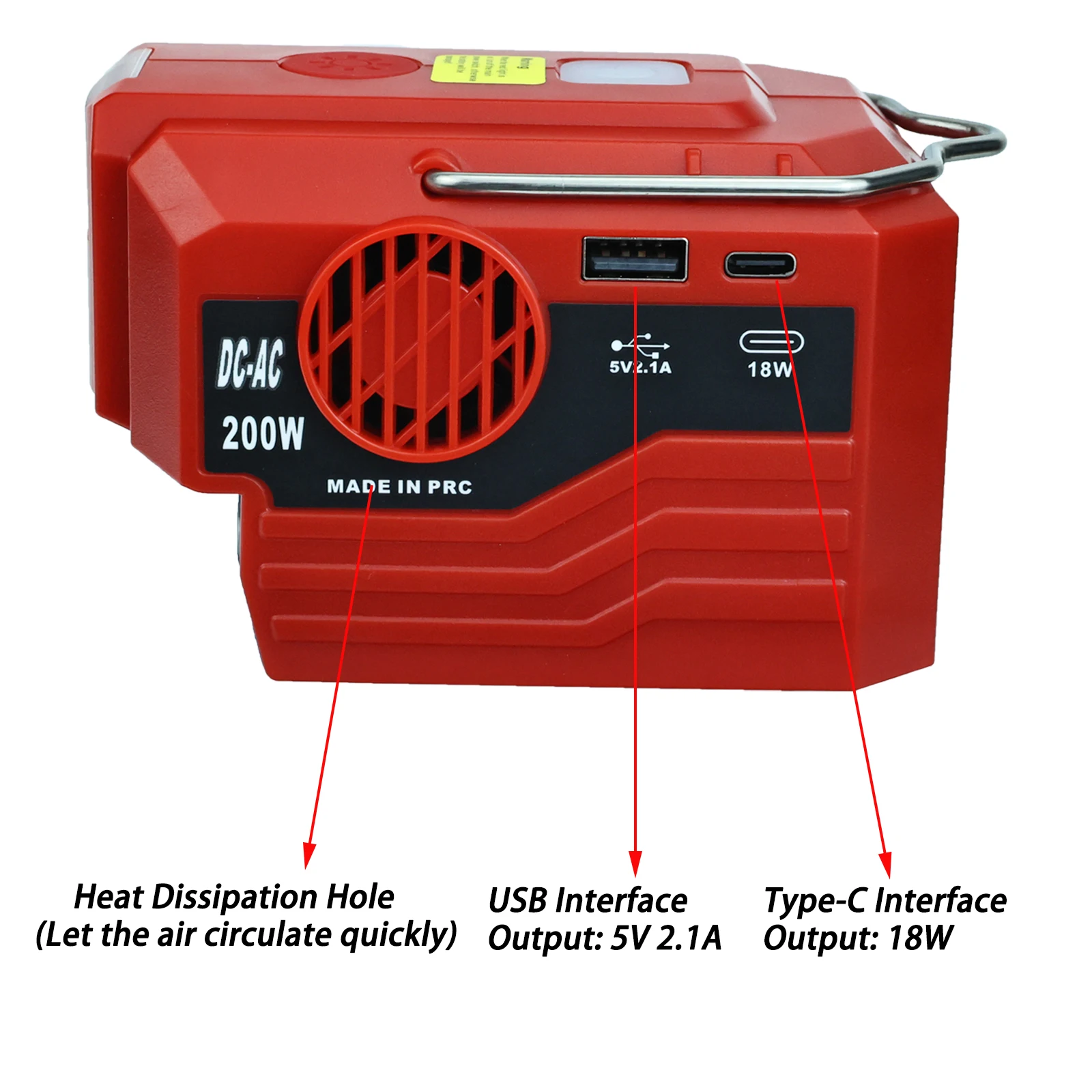 200W Portable Power Inverter 1 - Outdoor Power Inverter recension och pris