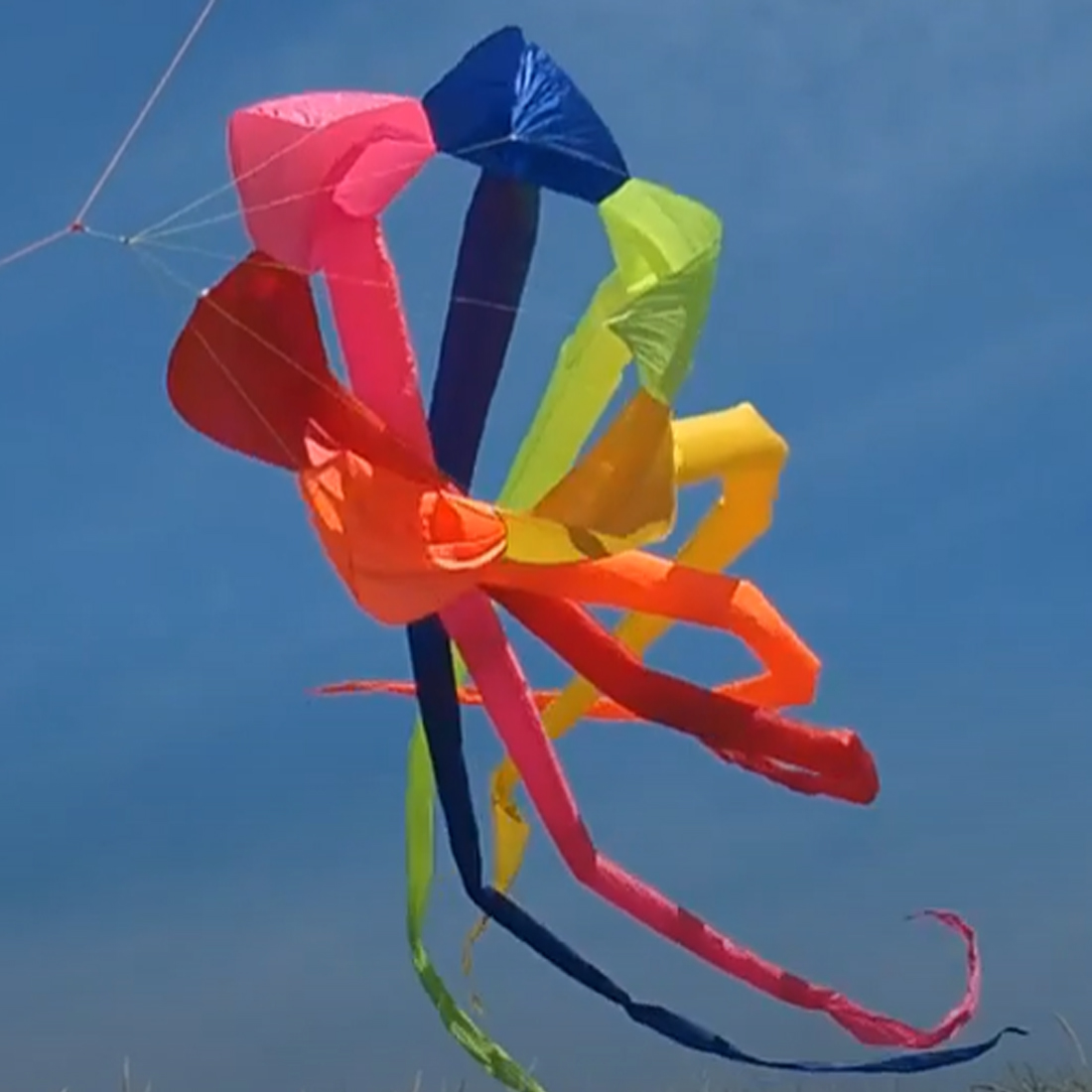 6.5M 3D Rainbow Rotating Soft  - Outdoor Power Reel recension och pris