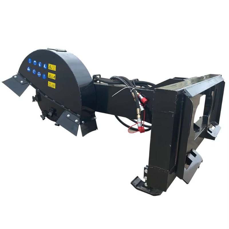 Stump grinder attached to a sk - Stump Grinder Attachment recension och pris