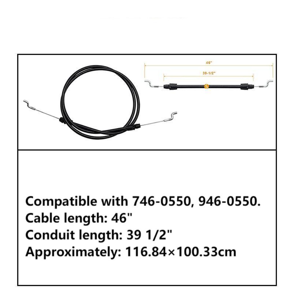 2025 New Control Cable For MTD - Outdoor Power Mowers recension och pris