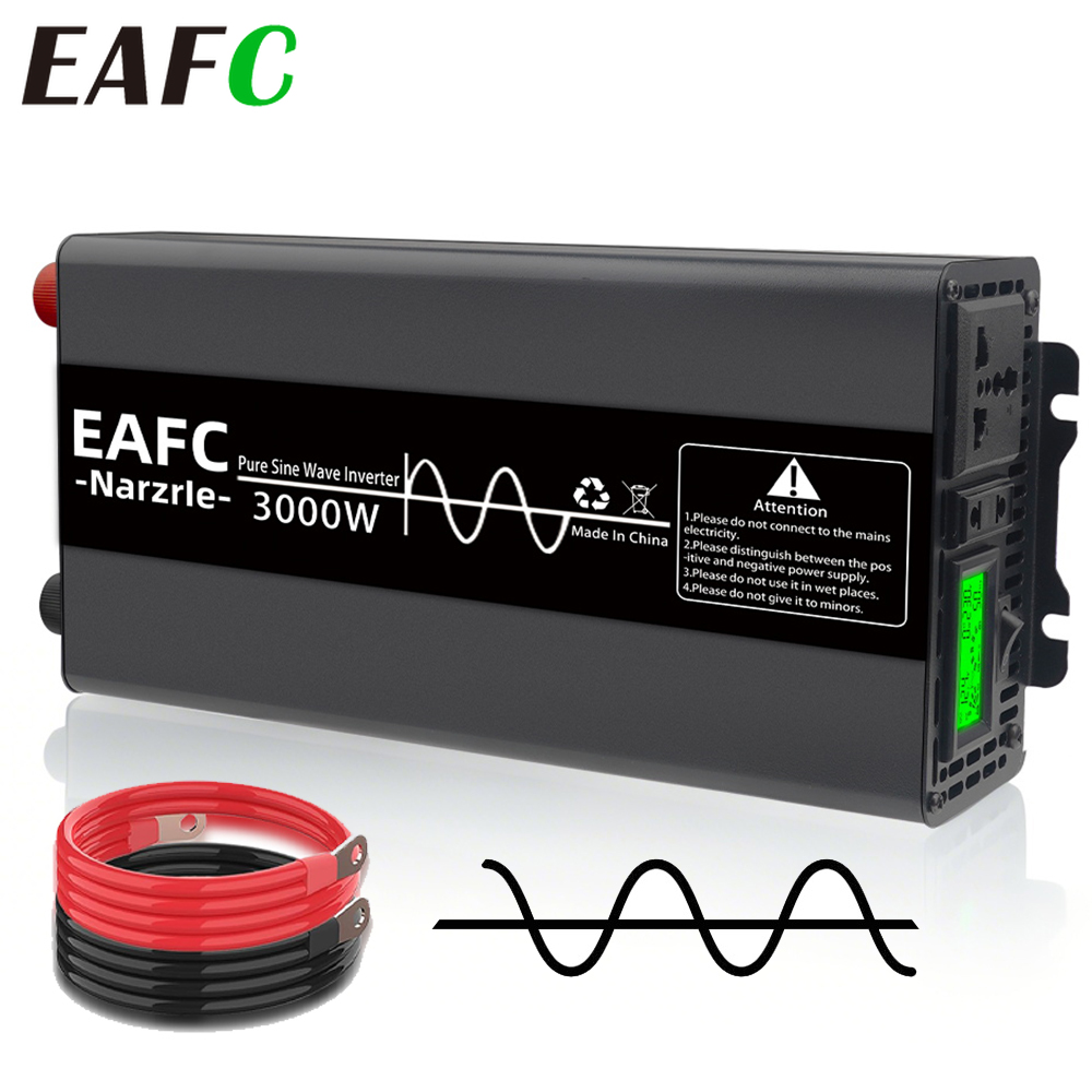 EAFC 3000W Pure Sine Wave Inve - Outdoor Power Inverter recension och pris