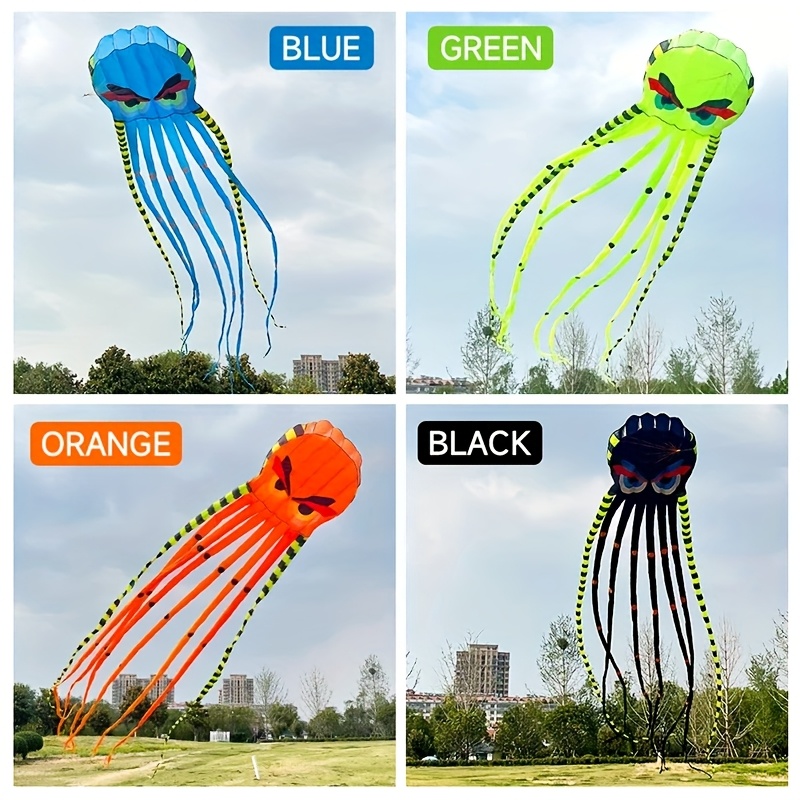 3D 8-Meter Octopus Kite Large  - Outdoor Power Reel recension och pris