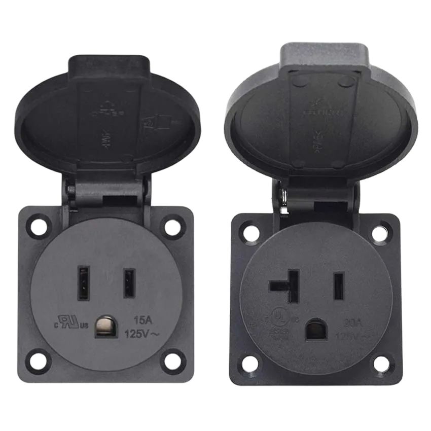 1PCS Universal 15A 20A America - Outdoor Power Receptacle recension och pris