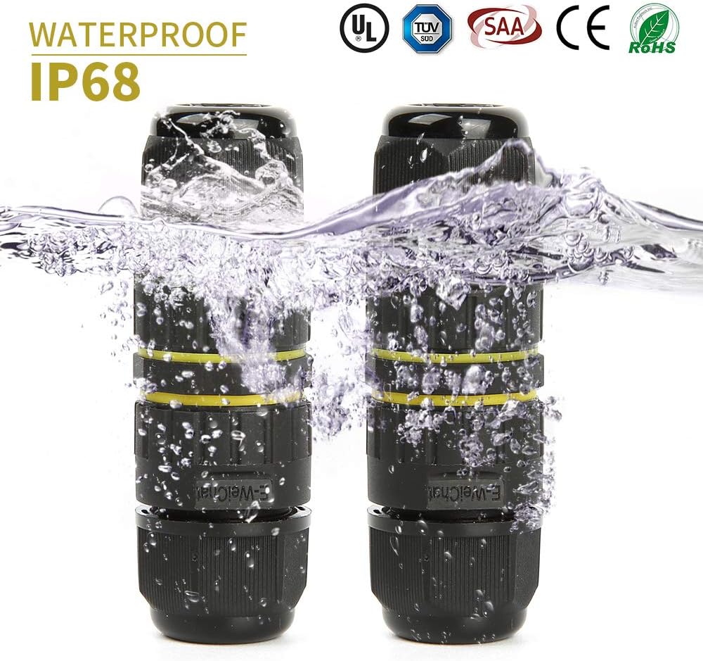 M16 2PIN 3PIN IP68 Waterproof  - Outdoor Power Wire recension och pris