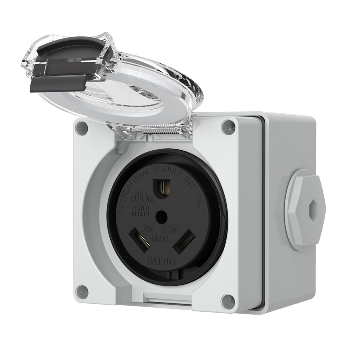 HHTL 30Amp Power Outlet Box,12 - Outdoor Power Receptacle recension och pris