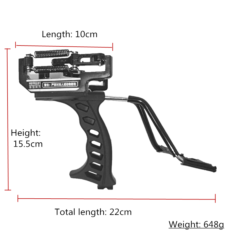 Powerful Hunting Metal Slingsh - Outdoor Power Reel recension och pris