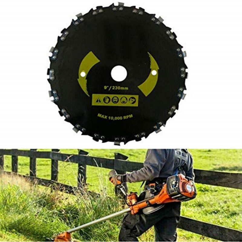 Brush Cutter Blades - Trimmer  - Stump Grinder Attachment recension och pris
