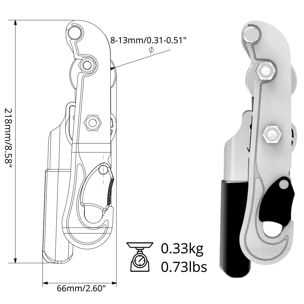 180kg Professional Rock Climbi - Outdoor Power Grab recension och pris